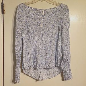 Hang Ten long sleeve floral print shirt